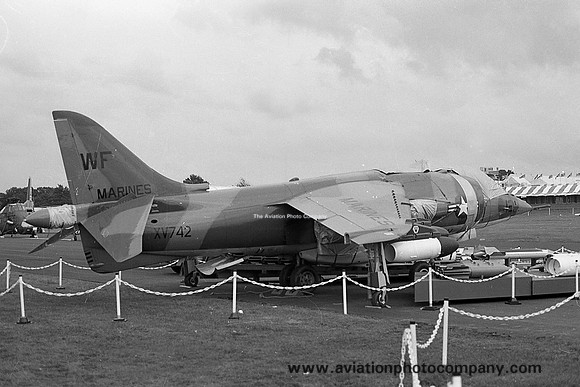 Hawker Siddeley Harrier GR.1 XV742 in US Marine Corps markings