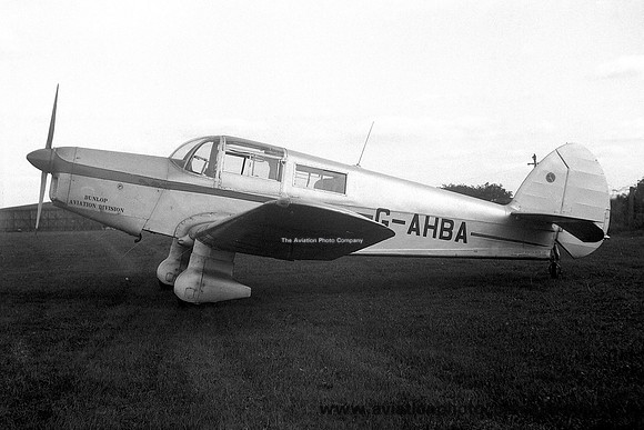 Dunlop Aviation Division Percival Proctor G-AHBA