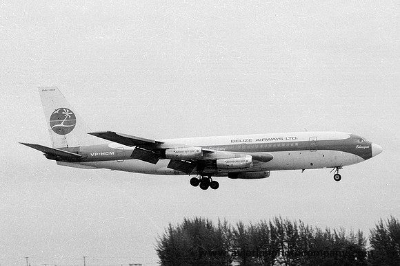 Belize Airways Boeing 720 VP-HCM (1979)