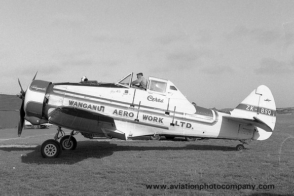 Wanganui Aero Work Ltd Commonwealth Aircraft Corporation CA-24 ZK-BSQ (1966)