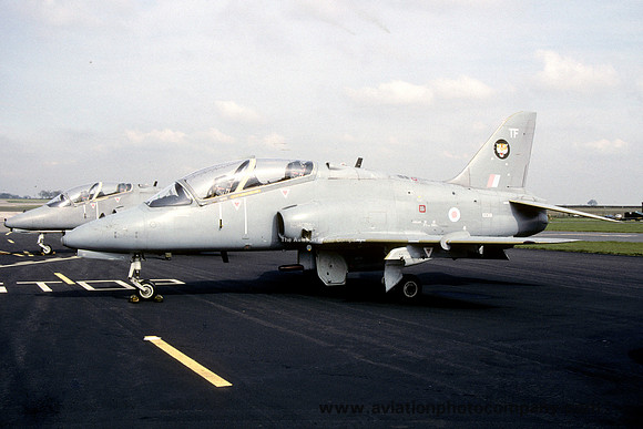 RAF 4 FTS 74 Squadron Hawker Siddeley Hawk T.1A XX319/TF (1993)