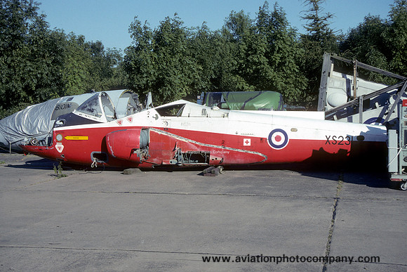 RAF Hunting Jet Provost T.5 XS231 at Bruntingthorpe (1994)