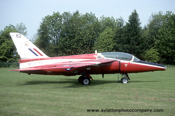 RAF Folland Gnat T.1 8608M at Bruntingthorpe (1994)