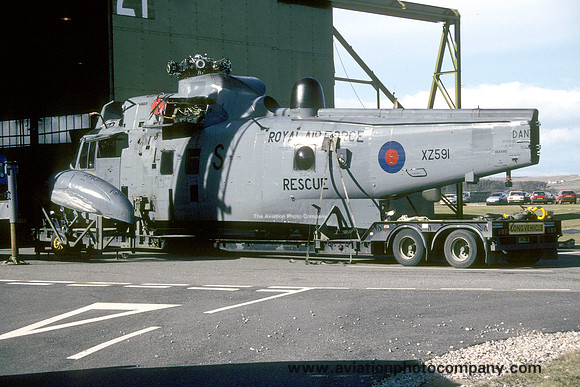 RAF 202 Squadron Westland Sea King HAR.3 XZ591/S (1995)