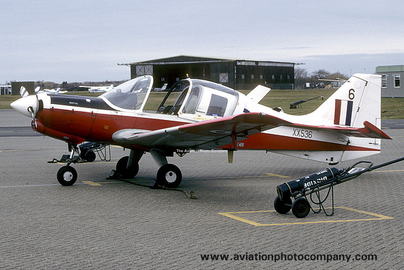 RAF Manchester UAS SAL Bulldog T.1 XX536/6 (1995)