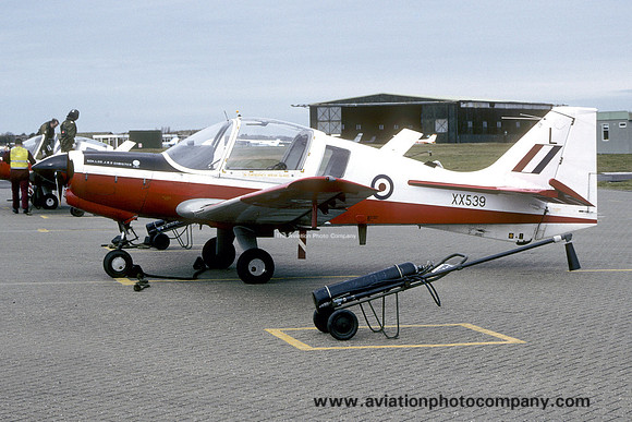 RAF Liverpool UAS SAL Bulldog T.1 XX539/L (1995)