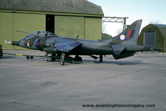 RAF AWC/SAOEU Hawker Siddeley Harrier T.4 XW267/SA (1995)
