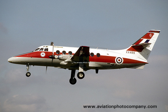 RAF 45 Squadron Handley Page Jetstream T.1 XX499/G (1995)