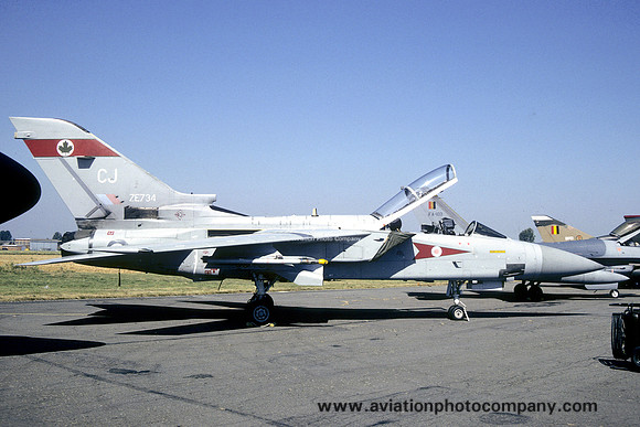 RAF 5 Squadron Panavia Tornado F.3 ZE734/CJ (1991)