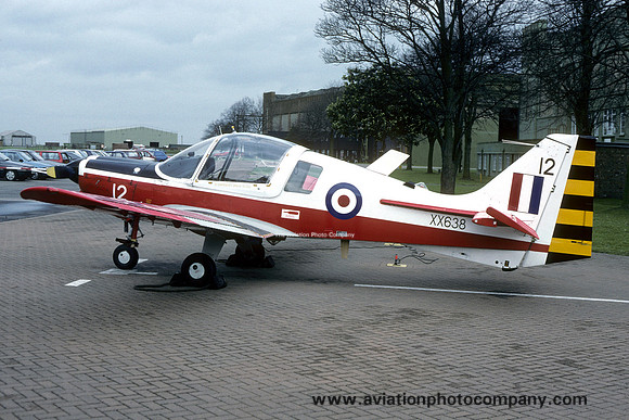 RAF Central Flying School SAL Bulldog T.1 XX638/12 (1995)