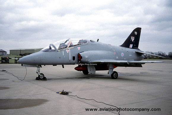 RAF 74 Squadron Hawker Siddeley Hawk T.1 XX323/TD (1995)