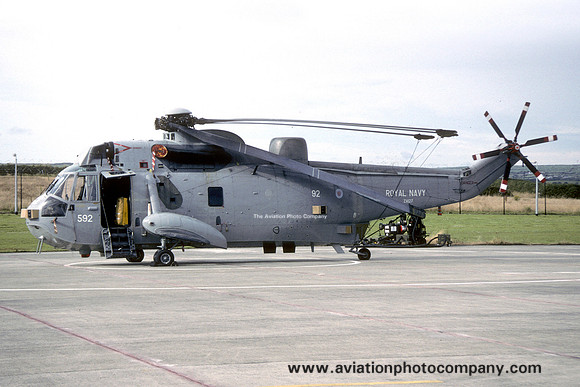 Royal Navy 706 Squadron Westland Sea King HAS.6 ZA127/592 (1994)