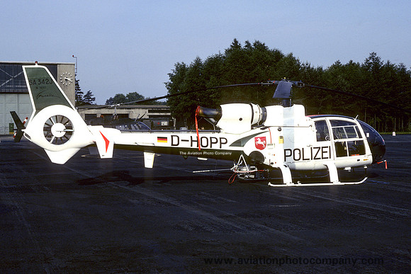 German Polizei Aerospatiale SA.342J Gazelle D-HOPP (1983)