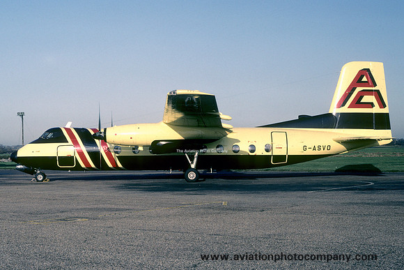 Handley Page Herald G-ASVO (1982)