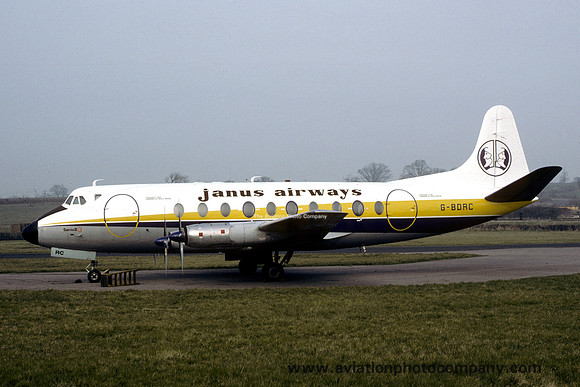 Janus Airways Vickers Viscount G-BDRC (1984)