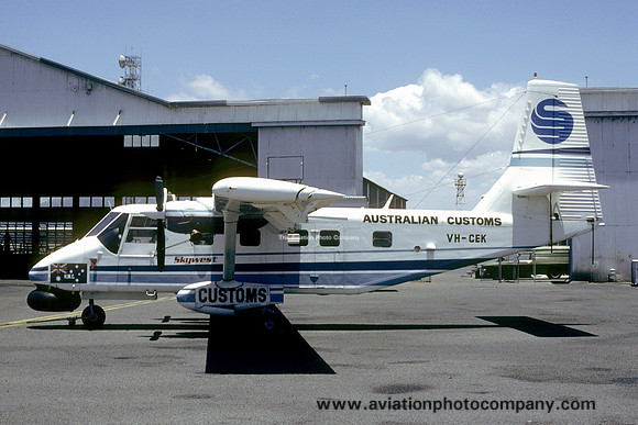 Skywest/Australian Customs GAF N-22 Nomad VH-CEK (1984)