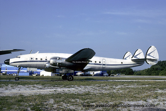 Lockheed L-049 Constellation N90816 stored at Fort Lauderdale (1983)