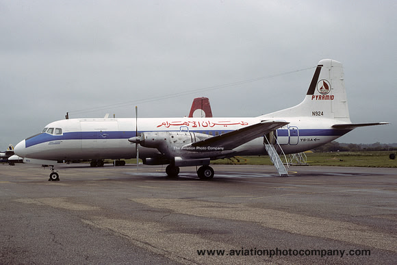 Pyramid Airlines NAMC YS-11A N924 (1984)