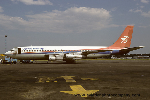 Cyprus Airways Boeing 707-100B 5B-DAO (1984)