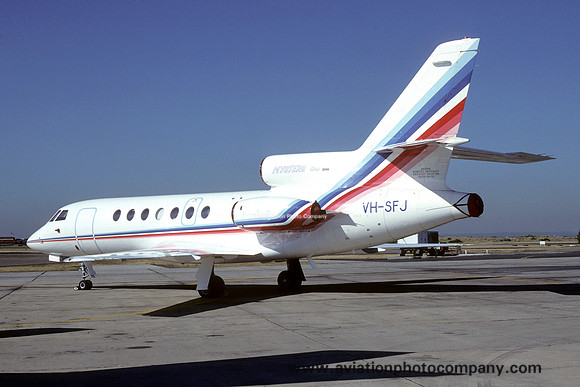Dassault Falcon 50 VH-SFJ (1984)