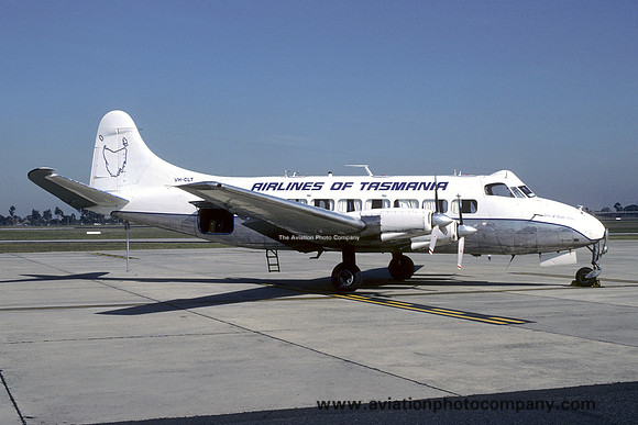 Airlines of Tasmania De Havilland Heron VH-CLT (1984)