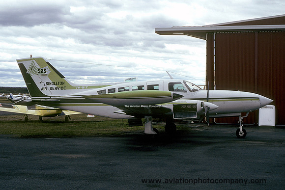 Singleton Air Service Cessna 402B VH-BIZ (1984)