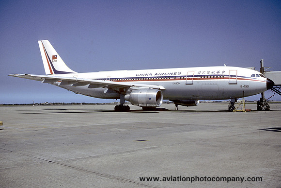 China Airlines Airbus A300B4 B-190 (1984)