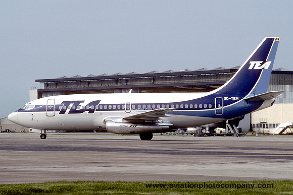 TEA Boeing 737-200 OO-TEM (1983)
