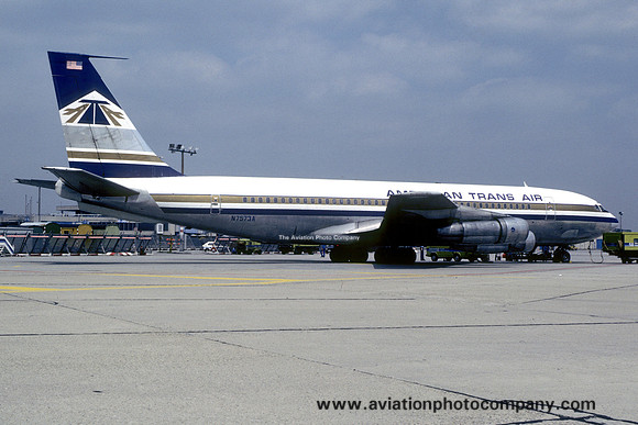 American Trans Air Boeing 707-100B N7573A (1984)