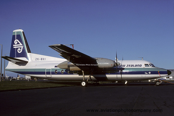 Air New Zealand Fokker F-27-100 Friendship ZK-BXI (1982)