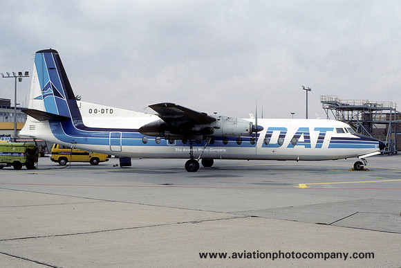 Delta Air Transport Fairchild FH-227B OO-DTD (1984)