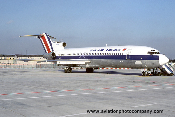 Dan Air London Boeing 727-212 G-BHVT (1984)