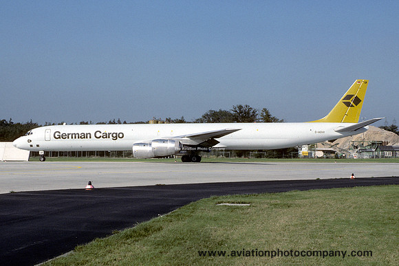 German Cargo Douglas DC-8-63F D-ADUI (1984)