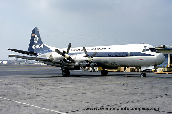 Overseas National Airways Lockheed Electra N281F (1969)