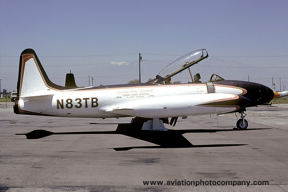 Lockheed T-33AN Silver Star N83TB (1978)