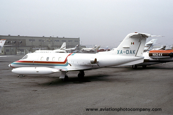 Learjet 25B XA-DAK (1978)