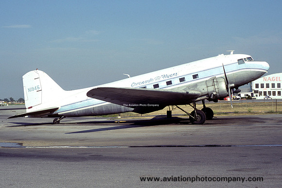 Coronado Flyers Douglas DC-3 N1945 (1978)