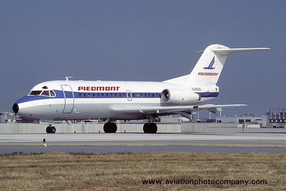 Piedmont Airlines Fokker F-28-1000 Fellowship N286N (1984)