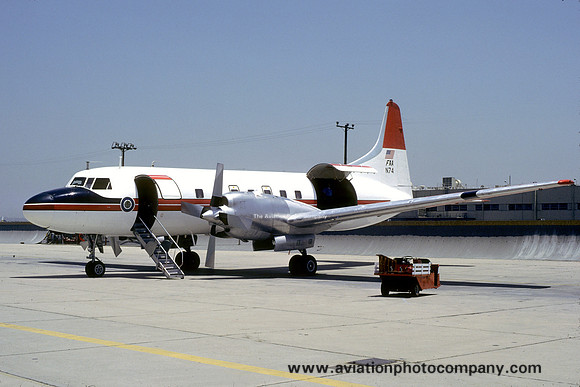 Federal Aviation Administration Convair 580 N74 (1978)