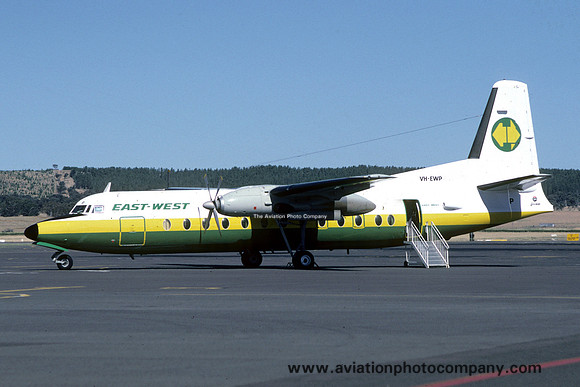 East West Fokker F-27-500 Friendship VH-EWP (1984)