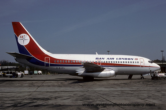 Dan Air Boeing 737-200 G-BJXL (1984)