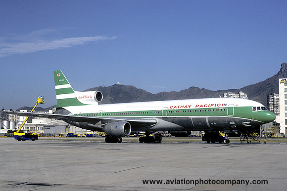 Cathay Pacific Lockheed L-1011 Tristar VR-HHX (1985)
