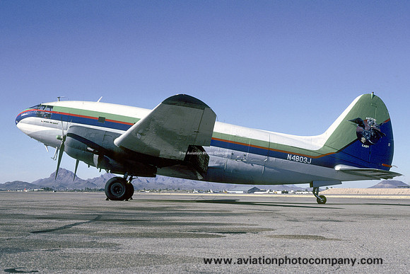 Atoric Air Cargo Curtiss C-46 Commando N4803J (1985)