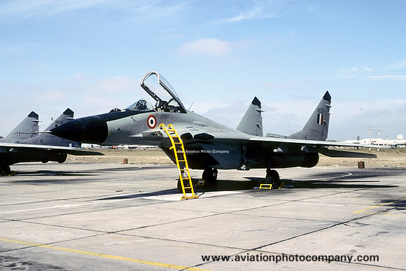 Indian Air Force 28 Squadron Mikoyan MiG-29 KB739 (2004)