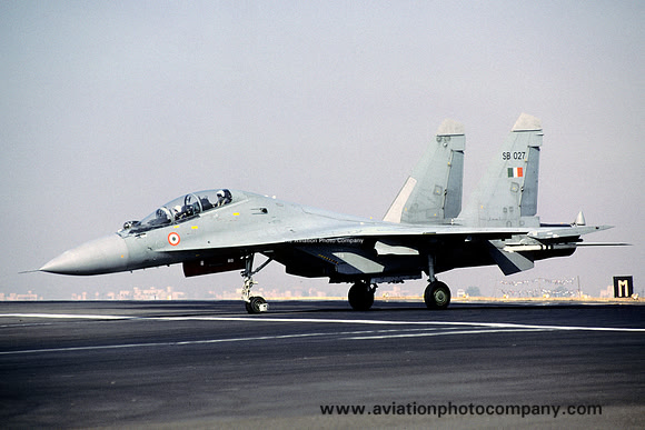 Indian Air Force 20 Squadron Sukhoi Su-30MKI SB027 (2006)
