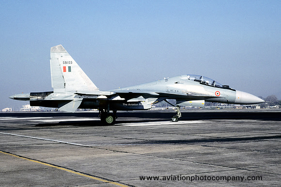 Indian Air Force 30 Squadron Sukhoi Su-30MKI SB103 (2006)