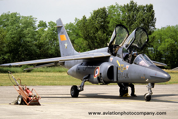 French Air Force GE314 Dassault Alpha Jet E E84/314-VK (2006)