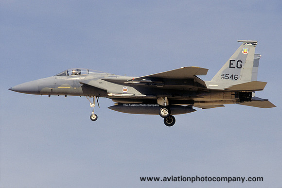 USAF 33 FW 58 FS McDonnell Douglas F-15C Eagle 78-0546/EG (2002)