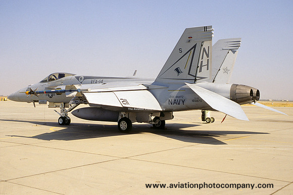 US Navy VFA-14 McDonnell Douglas F/A-18E Super Hornet 165870/NH-211 (2002)