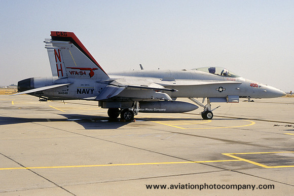 US Navy VFA-94 McDonnell Douglas F/A-18C Hornet 164048/NH-400 (2002)